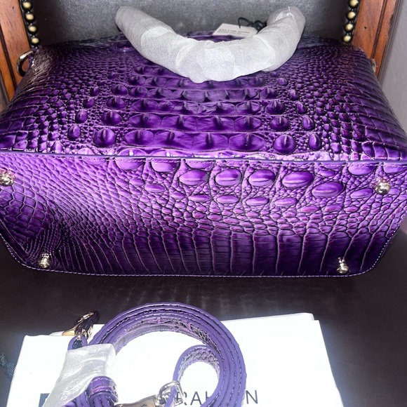 Brahmin Duxbury Ultraviolet Set & Butterfly Tassel - Picture 7 of 16